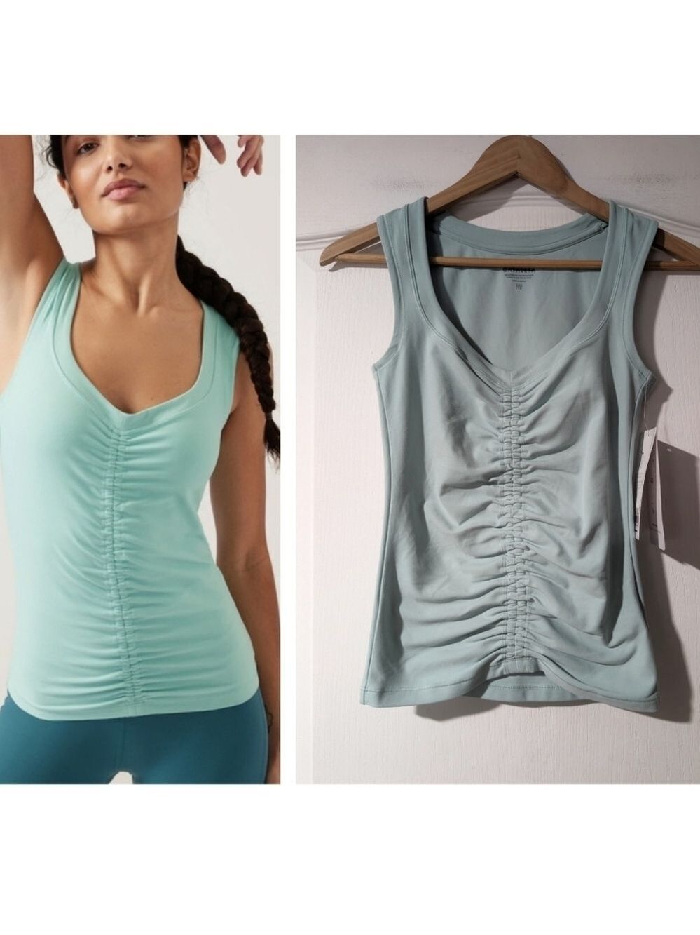 Athleta | Cinch Tank In Reef Green
